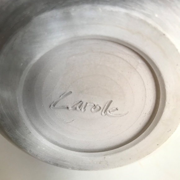 Beautiful raku fired ceramic pot. - Picture 4 of 4